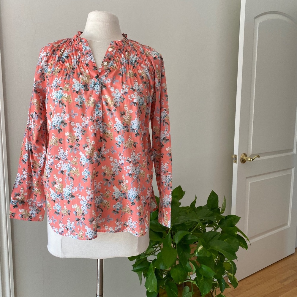 J. Crew Liberty of London Josephine Floral Blouse